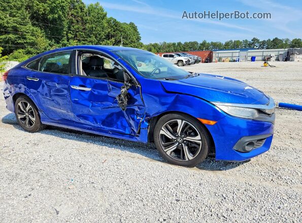 19XFC1F96GE002298 2016 HONDA CIVIC Blue წინა ხედი