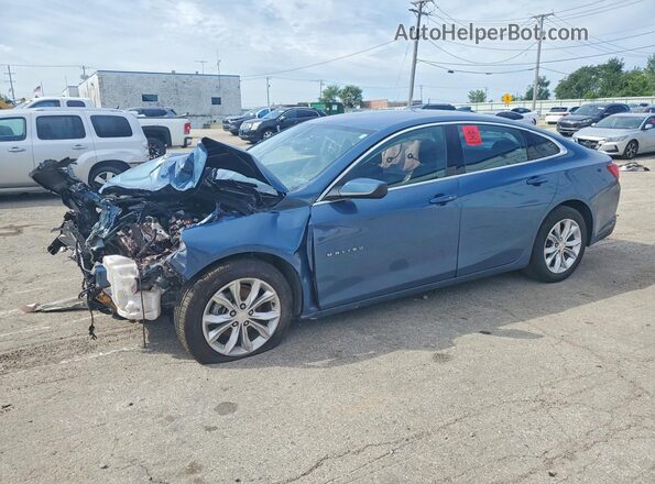 1G1ZD5ST5SF146077 2025 CHEVROLET MALIBU Blue Rear left