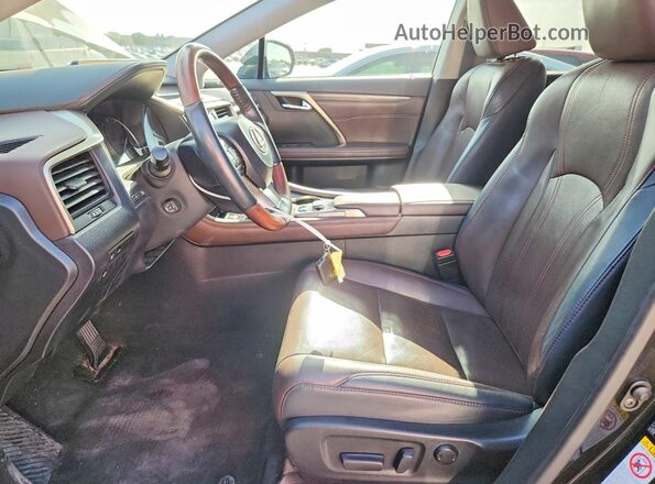2T2ZZMCA2HC084957 2017 LEXUS RX Black Вид панелі приладів