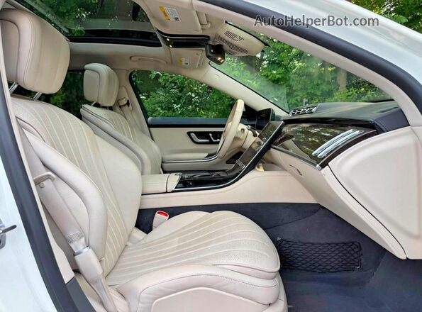 W1K6G6DB7NA071286 2022 MERCEDES-BENZ S White VIN კოდის სტიკერის ხედი