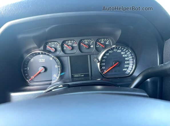 3GCPCPEC0JG496674 2018 CHEVROLET SILVERADO Черный Вид щитка приборов