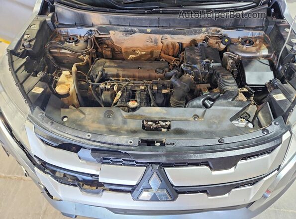 JA4AR3AU1LU027728 2020 MITSUBISHI OUTLANDER Gray VIN კოდის სტიკერის ხედი