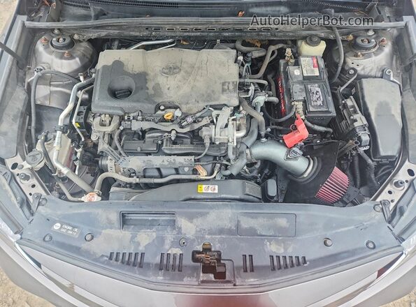 4T1B11HK6JU017604 2018 TOYOTA CAMRY Серый Вид подкапотного пространства