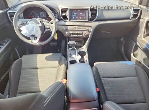 KNDPM3AC8K7559075 2019 KIA SPORTAGE Silver Vista del cuadro de instrumentos