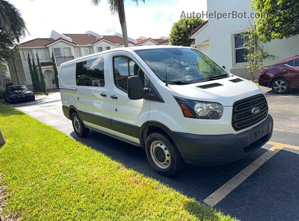 1FTYE1YMXKKA80190 2019 FORD TRANSIT White უკანა მარცხენა