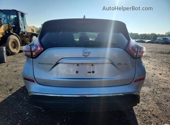 5N1AZ2MH5JN148988 2018 NISSAN MURANO Silver Вид салону спереду