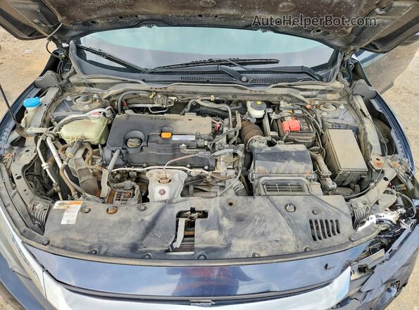 19XFC2F72JE033804 2018 HONDA CIVIC Синий Вид подкапотного пространства
