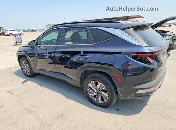KM8JBCA1XNU031775 2022 HYUNDAI TUCSON Blue Rear right