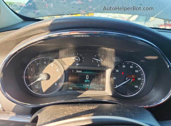 KL4CJBSB5JB656523 2018 BUICK ENCORE Black უკანა სავარძლების ხედი