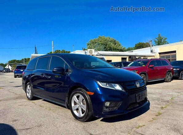 5FNRL6H72KB032665 2019 HONDA ODYSSEY Blue უკანა მარცხენა