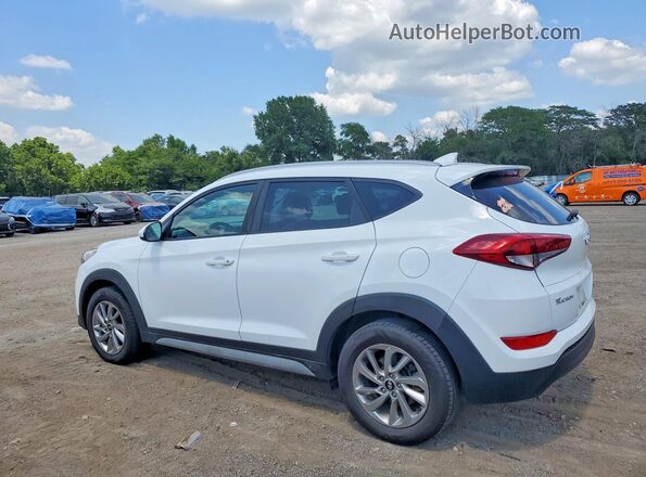 KM8J3CA42JU603486 2018 HYUNDAI TUCSON White Задня права чверть