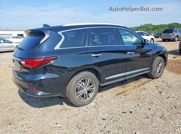5N1DL0MM3HC518311 2017 INFINITI QX60 Черный Передняя правая четверть