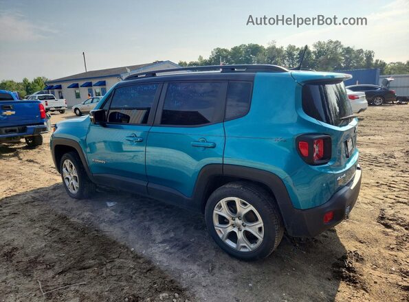 ZACNJDD10NPP00936 2022 JEEP RENEGADE Teal Задня права чверть