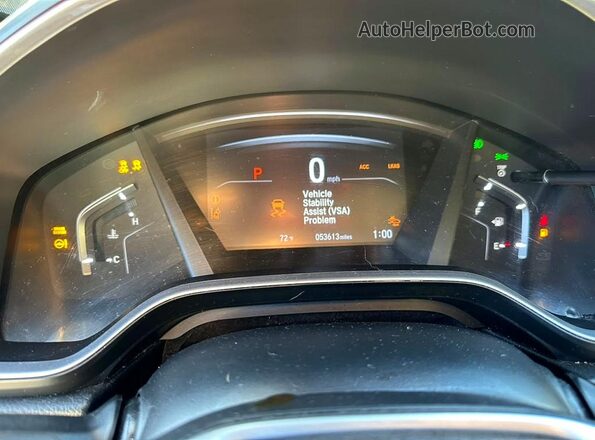 2HKRW2H8XMH604904 2021 HONDA CR-V White Առջևի վահանակի տեսք