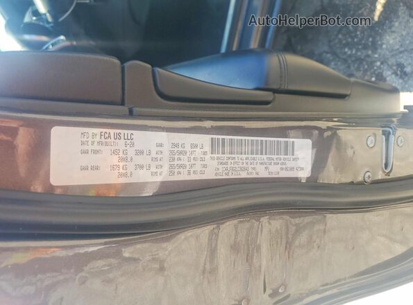1C4RJFBG2LC362643 2020 JEEP GRAND Gray 360 interior view