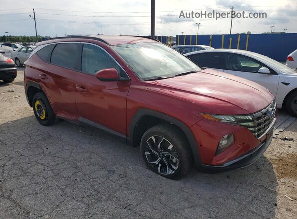 5NMJBCDE3SH516703 2025 HYUNDAI TUCSON Red Դիմացի տեսք