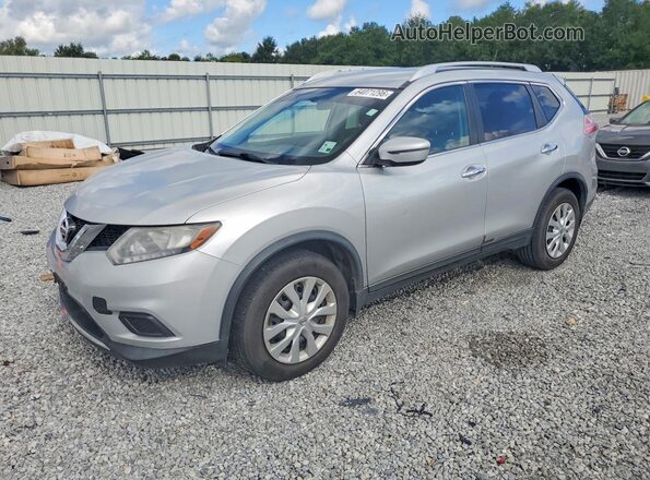 KNMAT2MT6GP609249 2016 NISSAN ROGUE Silver Հետևի ձախ