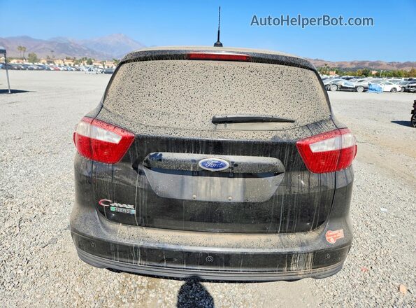 1FADP5CU5GL111716 2016 FORD C-MAX Black Widok wnętrza z przodu