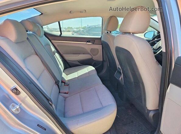 5NPD84LF6HH016364 2017 HYUNDAI ELANTRA Silver უკანა სალონის ხედი