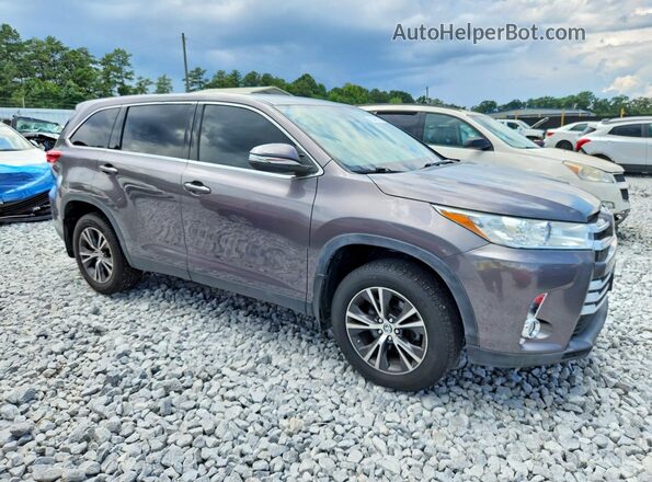 5TDBZRFH6KS970922 2019 TOYOTA HIGHLANDER Black Front view