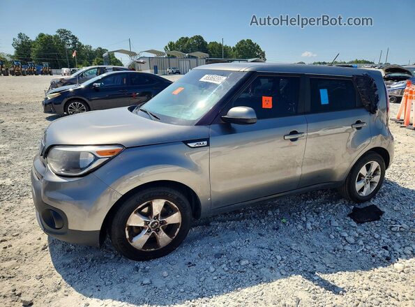 KNDJN2A22K7642876 2019 KIA SOUL Gray Հետևի ձախ