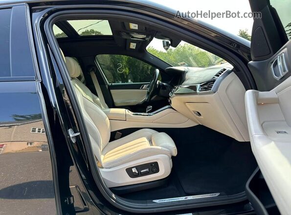 5UXCY4C06L9D37668 2020 BMW X6 Black Widok zestawu wskaźników