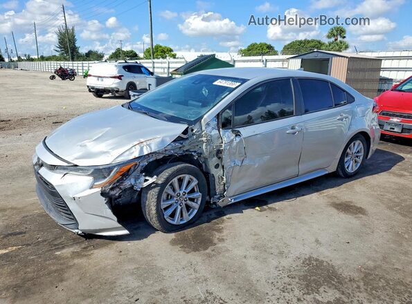 5YFB4MDE0RP162885 2024 TOYOTA COROLLA Silver Rear left