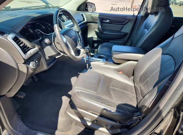 1GKKRSKD3HJ173578 2017 GMC ACADIA Черный Вид панели приборов