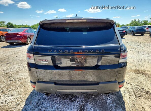 SALWR2EF2GA590627 2016 LAND ROVER RANGE Black Вид салону спереду