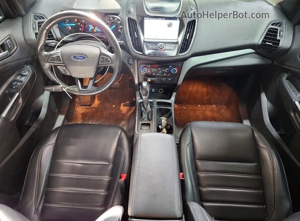 1FMCU9HD9KUA94643 2019 FORD ESCAPE Gray Widok zestawu wskaźników