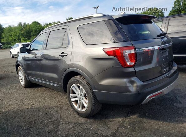 1FM5K7D85HGC64662 2017 FORD EXPLORER Charcoal Tył prawy