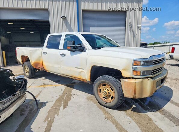 1GC1KUEG0JF117507 2018 CHEVROLET SILVERADO White Вид спереду