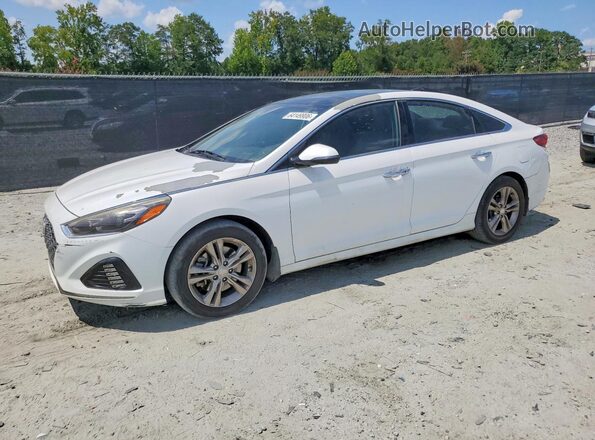 5NPE34AF3JH720548 2018 HYUNDAI SONATA White Задня ліва чверть