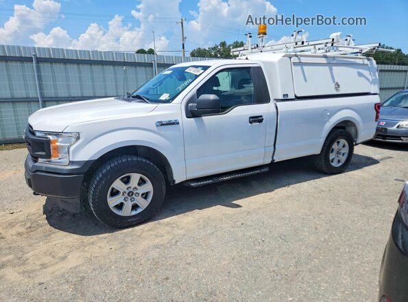 1FTNF1E49KKD52197 2019 FORD F150 White Rear left