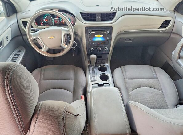 1GNKRGKDXGJ131911 2016 CHEVROLET TRAVERSE Белый Вид щитка приборов