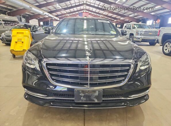 WDDUG8GB0JA406235 2018 MERCEDES-BENZ S Black Հետևի տեսք
