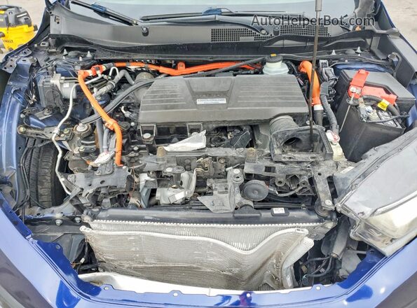 7FART6H28LE008185 2020 HONDA CR-V Blue ძრავის განყოფილების ხედი