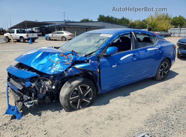 3N1AB8CV4SY311902 2025 NISSAN SENTRA Blue Rear left