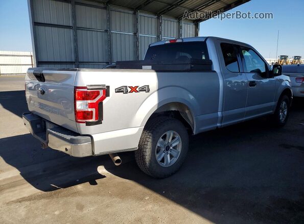 1FTFX1E58JKC65688 2018 FORD F150 Silver Delantero derecho