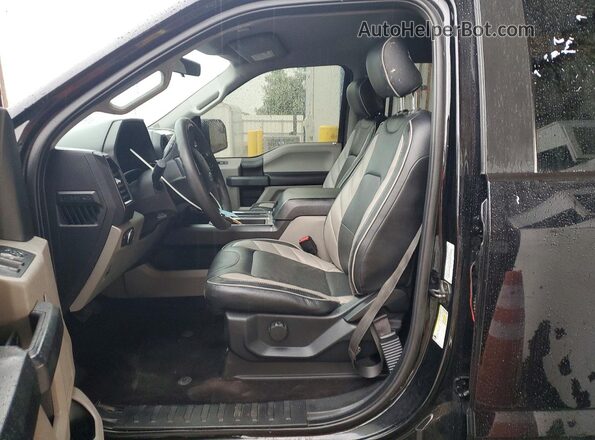 1FTEW1CP1HFA41894 2017 FORD F150 Black Widok deski rozdzielczej