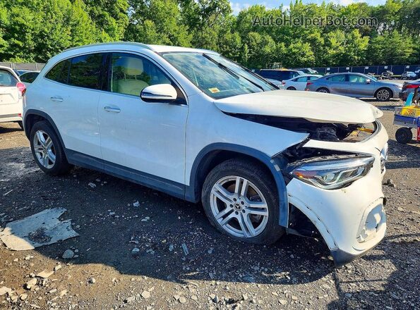 W1N4N4HB2MJ215405 2021 MERCEDES-BENZ GLA Белый Вид спереди