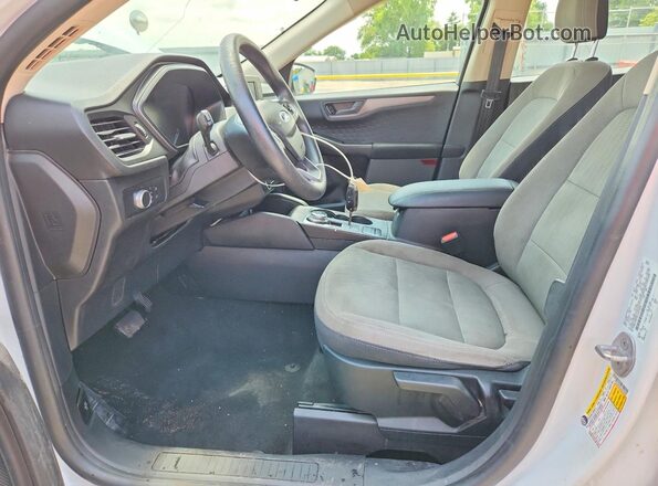 1FMCU0F64LUA33265 2020 FORD ESCAPE White Widok deski rozdzielczej