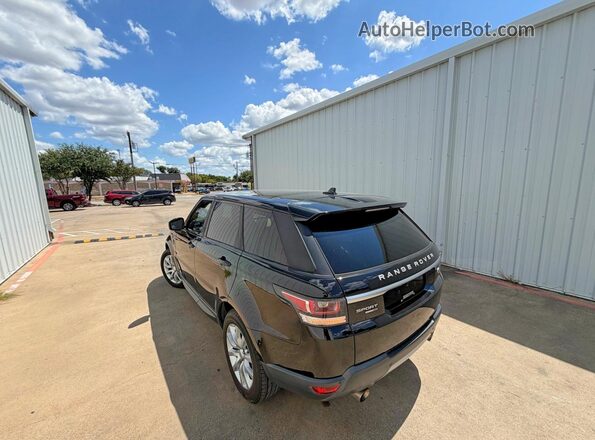 SALWR2PF9GA654448 2016 LAND ROVER RANGE Black Передня права чверть