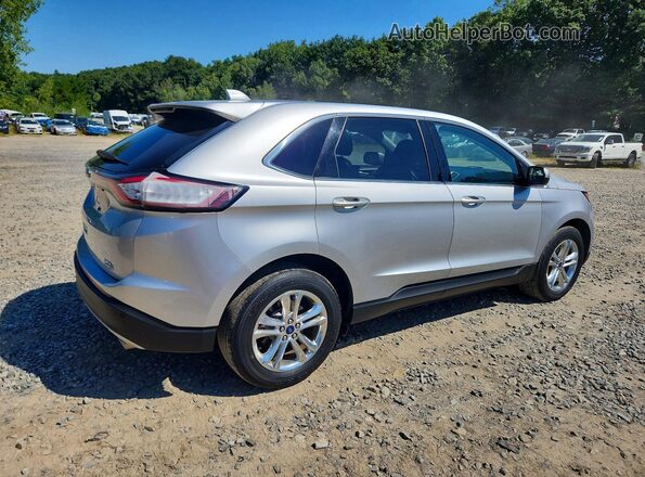 2FMPK4J93GBB24877 2016 FORD EDGE Серебряный Передняя правая четверть