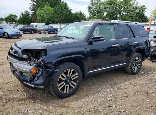 JTEBU5JR3K5685877 2019 TOYOTA 4RUNNER Black Rear left