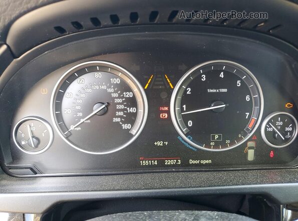 5UXKR6C54G0J80729 2016 BMW X5 Charcoal Vista de los asientos traseros