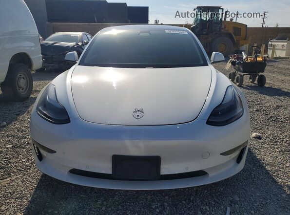 5YJ3E1EA4NF154595 2022 TESLA OTHER Белый Вид сзади
