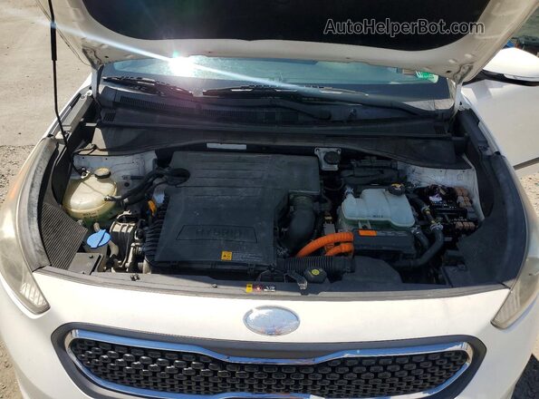 KNDCC3LC2H5036895 2017 KIA NIRO White Вид наклейки з VIN-кодом