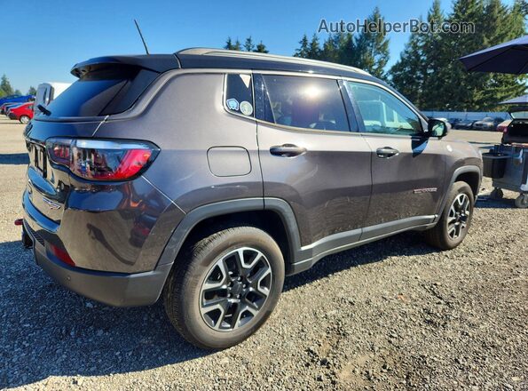 3C4NJDDBXMT545282 2021 JEEP COMPASS Gray Przód prawy