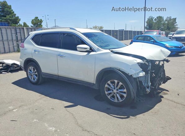 KNMAT2MV0GP636027 2016 NISSAN ROGUE White Widok z przodu